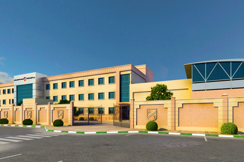 Al Yasat Private School campus exterior