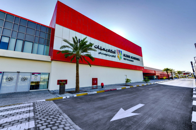 Yas American Academy campus exterior